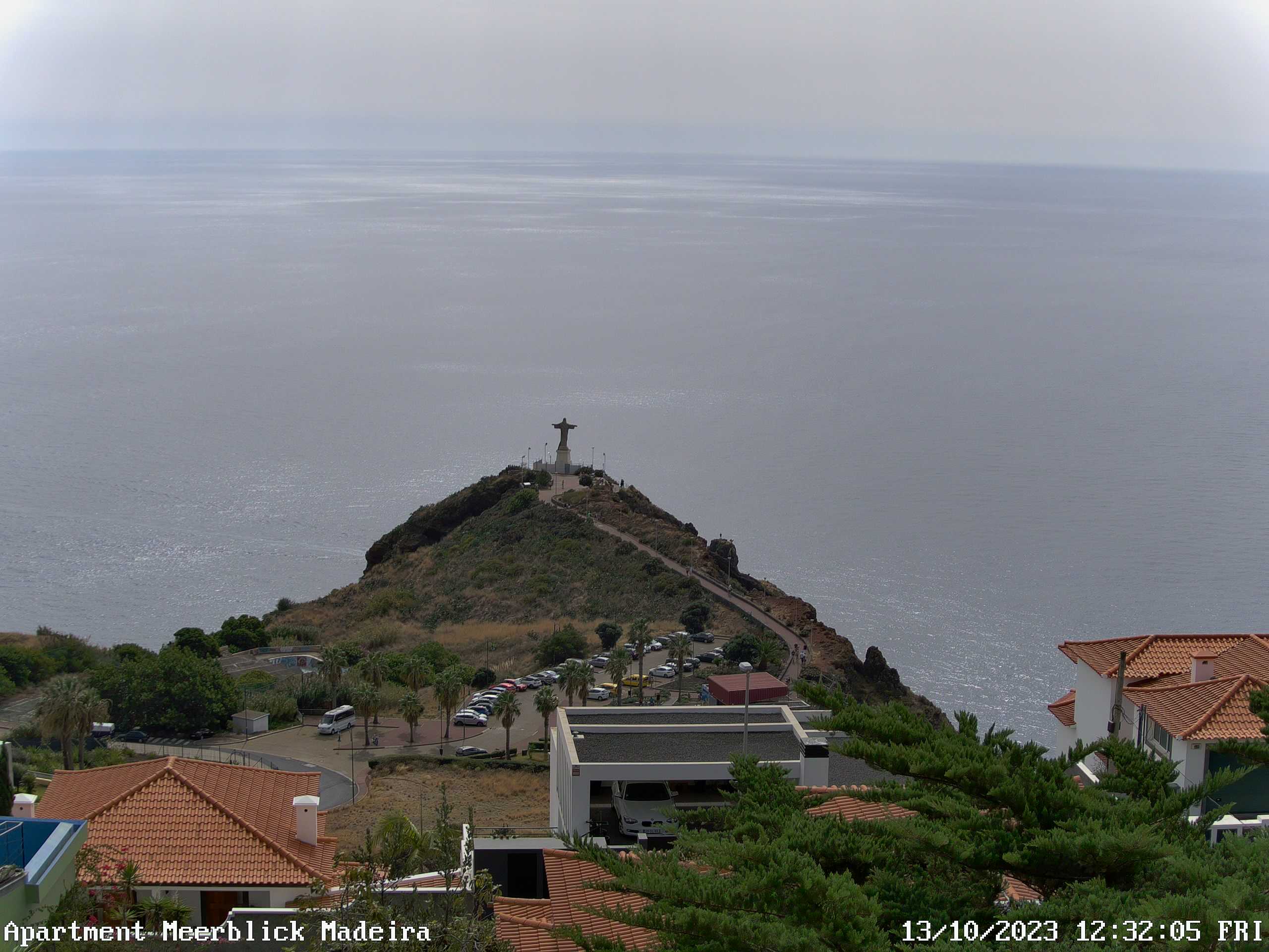 Blick auf Cristo Rei, Madeira (klick für Vollbild)